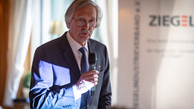 Anton Hörl, Vorstandsvorsitzender des Bayerischen Ziegelindustrieverbandes (BZV)